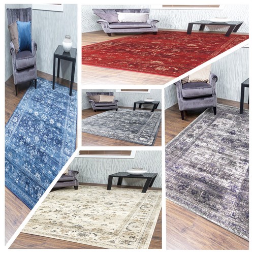 Vintage distressed classic rug - vintage,
