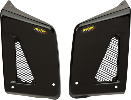 Maier radiator scoops black - maier,