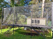 Acon X 17 foot rectangular trampoline.  Only used 4 times from new. 