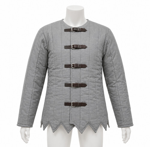 Medieval grey padded - medieval,
