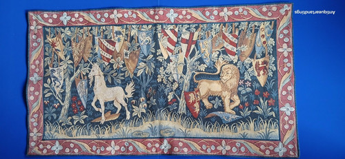 Vintage lion licorne - vintage,
