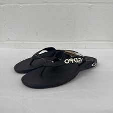 Men oakley flip flops black - men's,