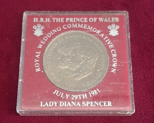 1981 royal wedding coin - wedding, hrh