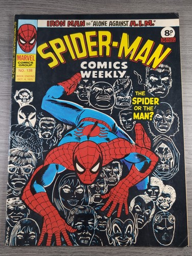 Spider man comics - weekly, no