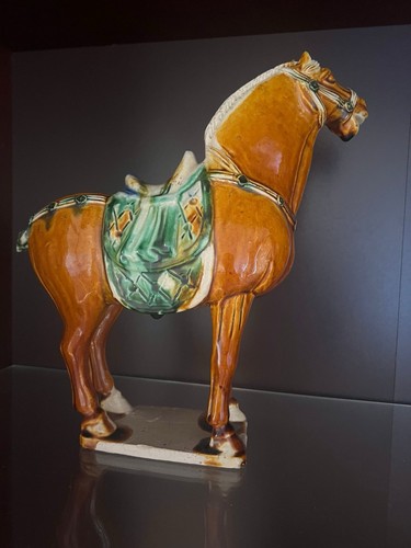 Vintage tang dynasty war - tang, horse