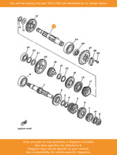 YAMAHA Drive Axle Assy