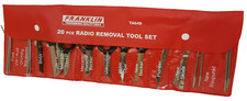 FRANKLIN T20 Piece Car Radio Removal Tool Set TA649 MERCEDES BMW VW BLAUPUNKT