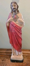 Vintage large chalk plaster - large, chalk/plaster