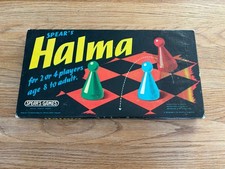 Halma Board Game Vintage 1972