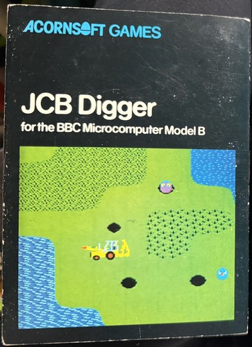 Acornsoft jcb digger bbc micro - acornsoft,