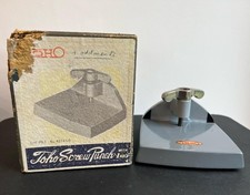 Toho Screw Punch - Vintage Japanese Heavy Duty Paper Crafting Single Hole Punch