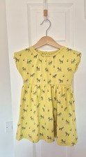 M&S Girls Yellow Dress 12-18