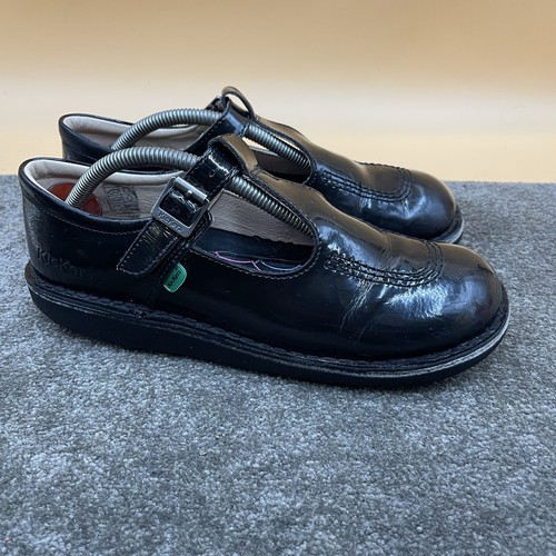 Kickers shoes black - kickers, patent