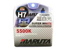 MTEC / MARUTA H7 55W 12v Super White 5500K Xenon Effect Bulbs