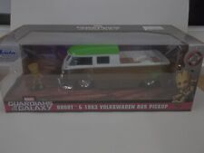 Jada - GUARDIANS OF THE GALAXY - Groot & 1963 VW Bus PickUp  - 1/24 Scale - NEW