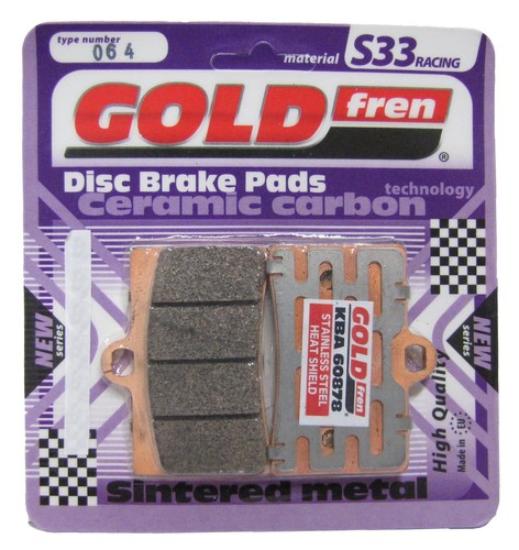 Goldfren s33 brake pads front - goldfren,