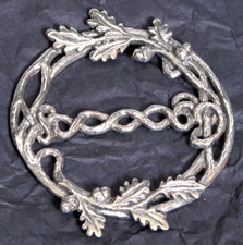 Acorn & Oak Leaves Scarf Ring