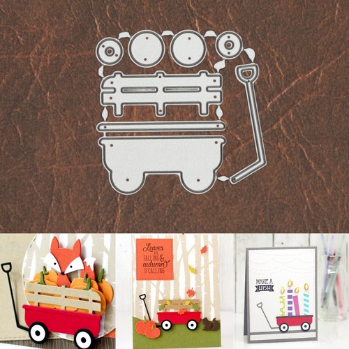Little wagon byo cutting dies - little,