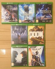 XBOX SERIES X / ONE BUNDLE X7 * STAR WARS * DOOM * ELEX 2 * PREY * HALO 5 *