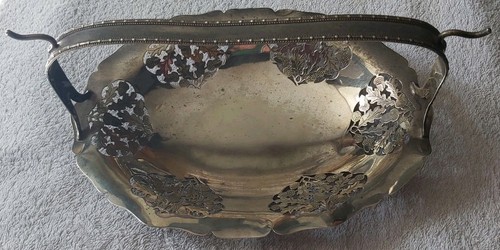 Vintage silver plate fixed - vintage,