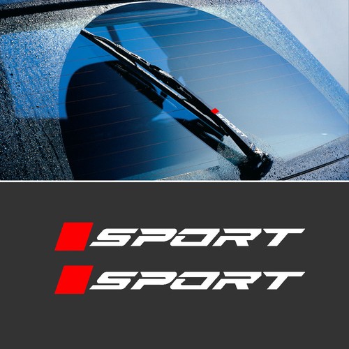 Sport vinyl car window - sport,