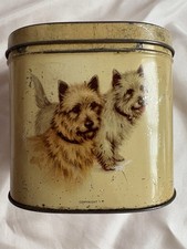 Westie Dog Terrier Tin Vintage
