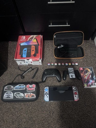 Oled nintendo switch - oled, bundle