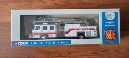Corgi fire truck one - fire, e-one
