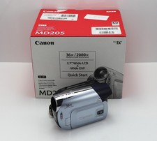 CANON MD205 CAMCORDER BOXED