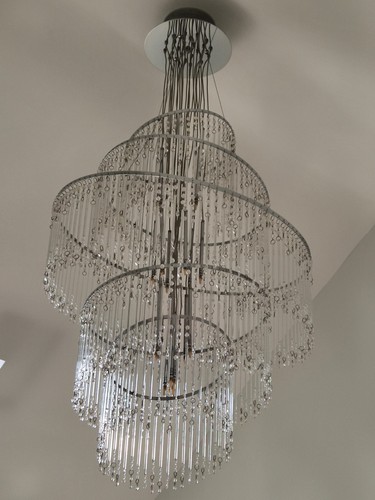 Crystal chandelier beautiful - crystal,