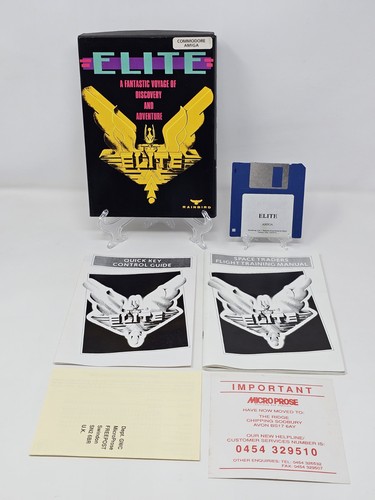 Elite commodore amiga big box - elite,