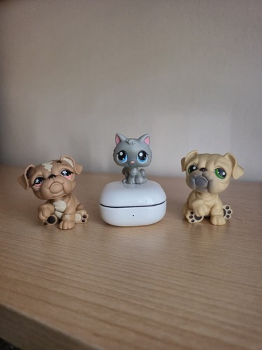 Littlest pet shops bulldogs - littlest, 2