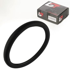 Steering Wheel Cover Ø 15x3, 5 Inch 38x9 CM Black for Mercedes