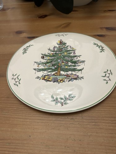 Spode christmas tree cake - christmas,