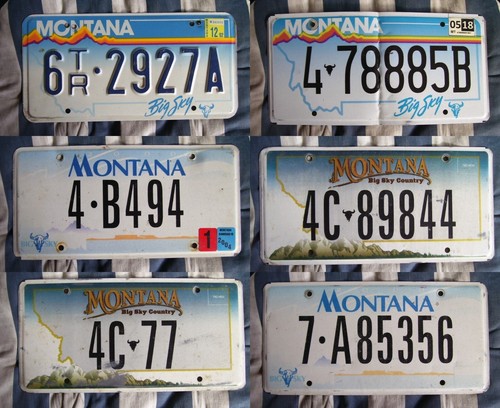 Montana american license - montana,,