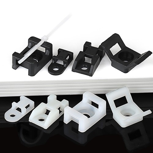 Cable tie base - base, saddle