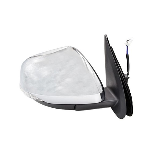 Door mirror chrome electric - chrome,