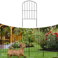 6PCS/10PCS Fence Solid metal  Block Cats or Dogs Heavy-duty Garden Fence Durable