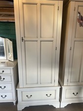 Laura Ashley Clifton Single Wardrobe - Ivory