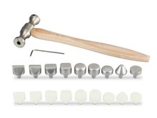 Planishing hammer with - 9, steel