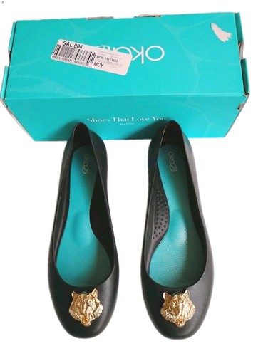 Oka shoes black slip - b,