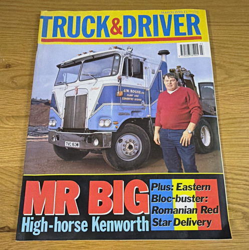 Truck driver magazine march - magazine,