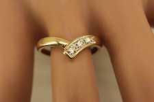 Vintage 9ct Gold Diamond