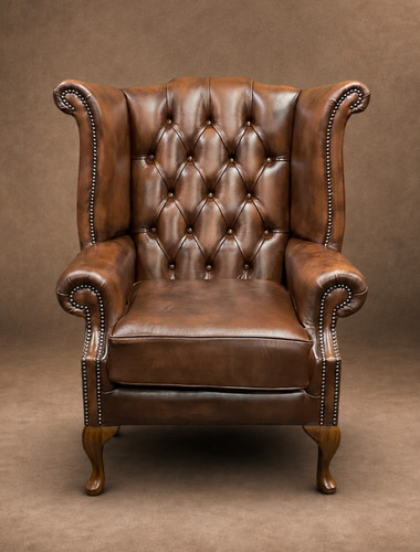 Chesterfield wingback armchair - chesterfield,
