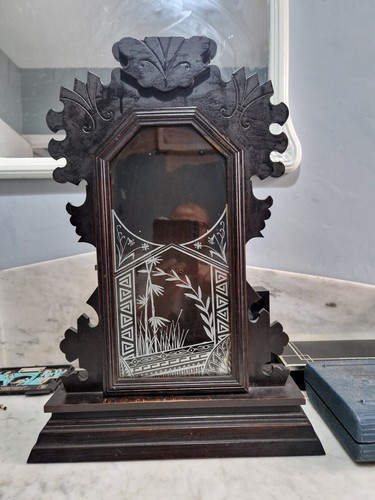 Antique ansonia gingerbread - antique,
