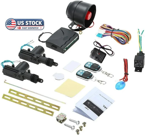 New car alarm system - system, with