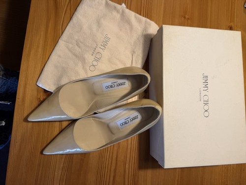 Jimmy choo nude patent leather - choo,