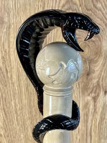 Handmade black snake walking - handmade,