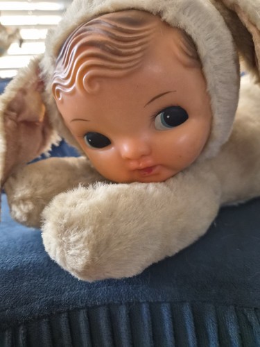 Vintage plastic head - plastic,