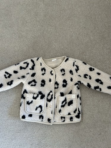 Next baby beige leopard coat - next,